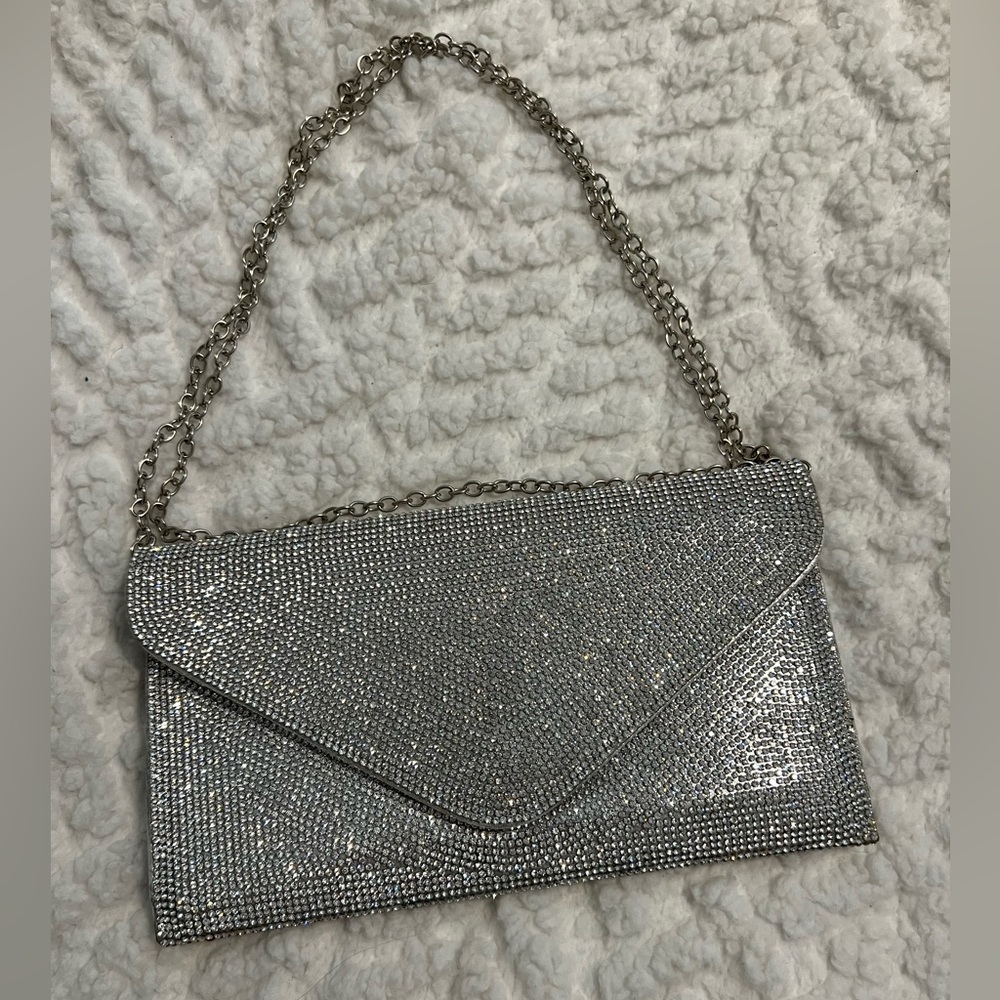 Steve Madden Rhinestone Clutch